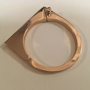 Miansai Rose Gold Modern Flat Cuff